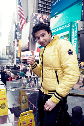 Американский вояж певца Хайама Нисанова (видео-фотосессия)